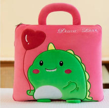 2 IN 1 PLUSH BLANKET PILLOW CARTOON CUSHION